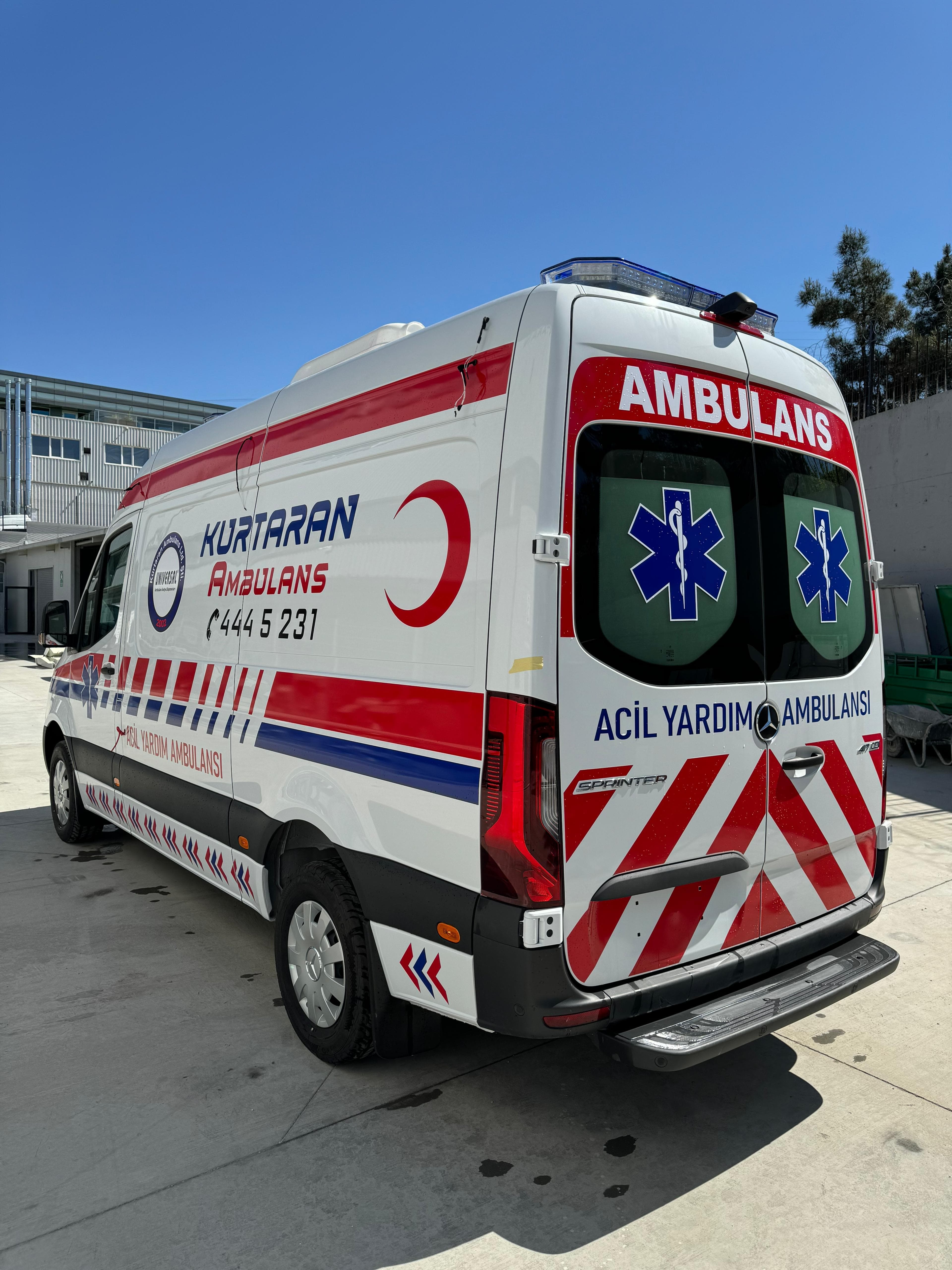 Yenidoğan Ambulans Kaplama Tasarımı